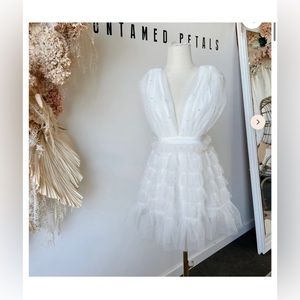 Untamed Petals Baroness Mini - Ivory